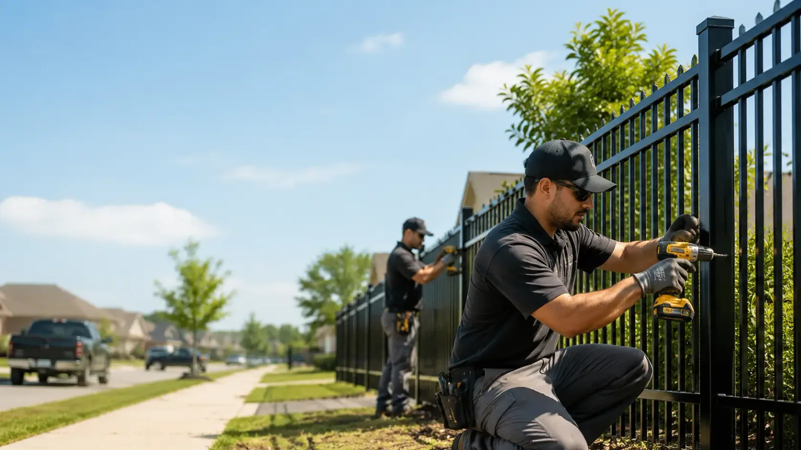 Metal Fence Installation in Bridgeport, NE